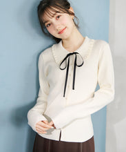 画像をギャラリービューアに読み込む, 襟フリルニット/TT618304