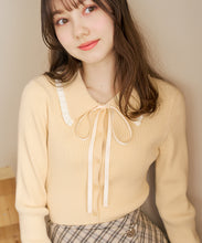 画像をギャラリービューアに読み込む, 襟フリルニット/TT618304
