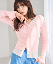 画像をギャラリービューアに読み込む, レイヤードカラーニット/TT618308