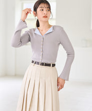 画像をギャラリービューアに読み込む, レイヤードカラーニット/TT618308