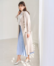 画像をギャラリービューアに読み込む, ベーシックロングトレンチコート/TT618601