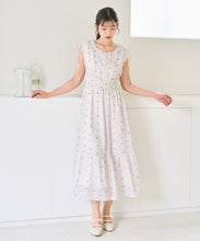 画像をギャラリービューアに読み込む, 花柄ノースリーブワンピース/TT627405