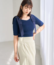 画像をギャラリービューアに読み込む, ショルダーリボンニット/TT628301