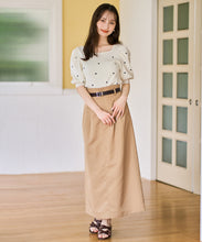 画像をギャラリービューアに読み込む, 5分袖ハート刺繍ニット/TT628305