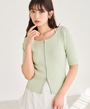 画像をギャラリービューアに読み込む, ホルターネックジップニット/TT628306
