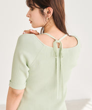 画像をギャラリービューアに読み込む, ホルターネックジップニット/TT628306