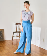 画像をギャラリービューアに読み込む, 【予約販売/4月下旬発売予定】ボウタイフレンチ袖ニット/TT628308