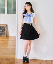 画像をギャラリービューアに読み込む, 【予約販売/4月下旬発売予定】ボウタイフレンチ袖ニット/TT628308