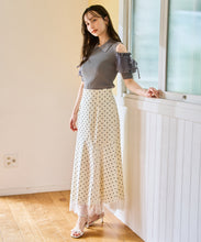 画像をギャラリービューアに読み込む, 【予約販売/4下中旬発売予定】肩開きプリーツギャザーニット/TT628309