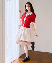 画像をギャラリービューアに読み込む, ケーブル編みレイヤードカーディガン/TT628404