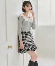 画像をギャラリービューアに読み込む, 【予約販売/9月上旬入荷予定】オフショルコンビラッフルニット/TT638304