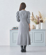 画像をギャラリービューアに読み込む, チドリチェックリボンワンピース/MM437404