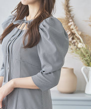 画像をギャラリービューアに読み込む, チドリチェックリボンワンピース/MM437404