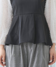 画像をギャラリービューアに読み込む, フリンジ切替ペプラムブラウス/MM438109