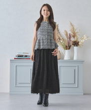 画像をギャラリービューアに読み込む, ツイードペプラムジレ/MM438504