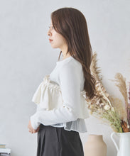 画像をギャラリービューアに読み込む, ジャガードフリルニット/MM438308