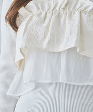 画像をギャラリービューアに読み込む, ジャガードフリルニット/MM438308