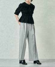 画像をギャラリービューアに読み込む, 一部店舗限定  シャーリングペプラムブラウス/TT558102