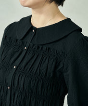 画像をギャラリービューアに読み込む, 一部店舗限定  シャーリングペプラムブラウス/TT558102