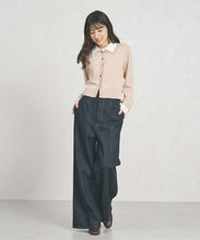 画像をギャラリービューアに読み込む, 一部店舗限定 レイヤード衿付きニット/TT558301