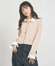 画像をギャラリービューアに読み込む, 一部店舗限定 レイヤード衿付きニット/TT558301