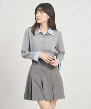 画像をギャラリービューアに読み込む, ベルト付きタックスカートパンツ/TT537306