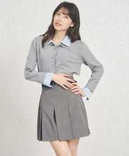 画像をギャラリービューアに読み込む, 【再入荷】ベルト付きタックスカートパンツ/TT537306