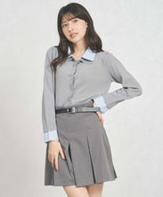 画像をギャラリービューアに読み込む, 【再入荷】ベルト付きタックスカートパンツ/TT537306