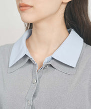 画像をギャラリービューアに読み込む, 一部店舗限定 レイヤード衿付きニット/TT558301