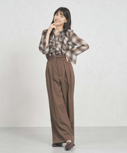 画像をギャラリービューアに読み込む, ダブルベルト付ワイドパンツ/TT537303