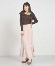 画像をギャラリービューアに読み込む, 【再入荷】ベロア肩リボンニット/TT538309