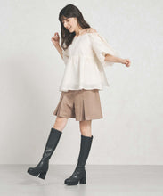 画像をギャラリービューアに読み込む, 一部店舗限定 2wayオフショルジャガードブラウス/TT558101