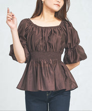 画像をギャラリービューアに読み込む, WEB限定 2wayオフショルブラウス/MM558110