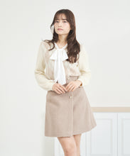 画像をギャラリービューアに読み込む, 一部店舗限定 リボンボウタイアーガイルニット/MM558308