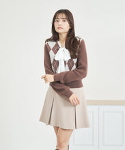 画像をギャラリービューアに読み込む, 一部店舗限定 リボンボウタイアーガイルニット/MM558308