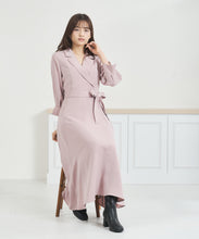 画像をギャラリービューアに読み込む, テーラードフレアワンピース/MM557412