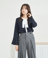 画像をギャラリービューアに読み込む, WEB限定 ボウタイブラウス/MM558112