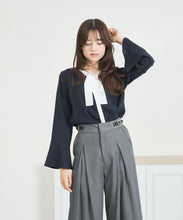 画像をギャラリービューアに読み込む, WEB限定 ボウタイブラウス/MM558112