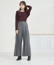 画像をギャラリービューアに読み込む, WEB限定 フリルカットソー/MM558201