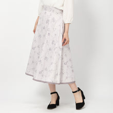 画像をギャラリービューアに読み込む, ラインフラワースカート【期間限定】7/30(日)23:59まで (ピンク)