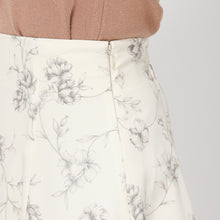 画像をギャラリービューアに読み込む, ラインフラワースカート【期間限定】7/30(日)23:59まで