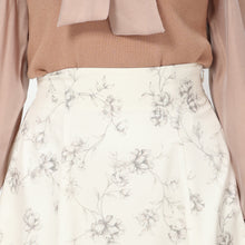 画像をギャラリービューアに読み込む, ラインフラワースカート【期間限定】7/30(日)23:59まで