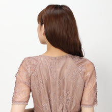 画像をギャラリービューアに読み込む, レースギャザーディテールワンピース