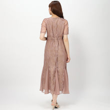 画像をギャラリービューアに読み込む, レースギャザーディテールワンピース