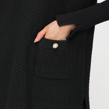 画像をギャラリービューアに読み込む, ツイードベストニットワンピースアンサンブル