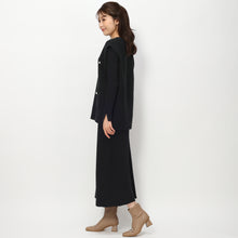 画像をギャラリービューアに読み込む, ツイードベストニットワンピースアンサンブル
