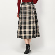 画像をギャラリービューアに読み込む, サイドバックルチェックスカート