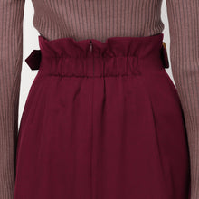 画像をギャラリービューアに読み込む, ウールライクツイルサイドベルトスカート