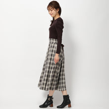 画像をギャラリービューアに読み込む, チェックレースアップドッキングワンピース