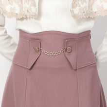 画像をギャラリービューアに読み込む, ウールライクコルセットフレアスカート